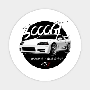 JDM 3000GT Black Sun Edition Magnet